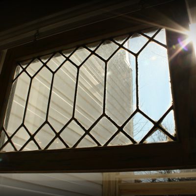Repurpose: Lead Glass Window