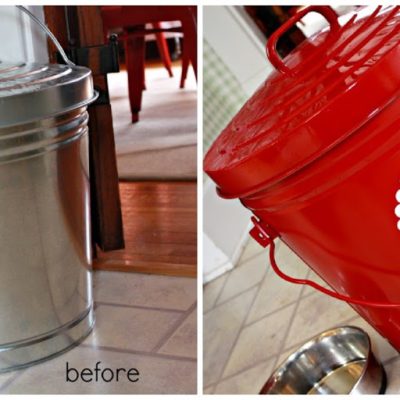 DIY Dog Food Container