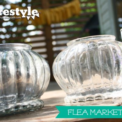 Flea Market Flip: Painted Vases