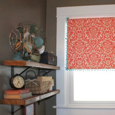 DIY Fabric Window Shade