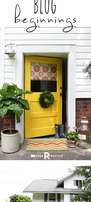 robb restyle blog beginnings