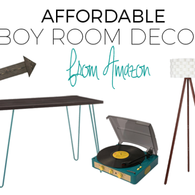 Affordable Boy Room Decor from Amazon