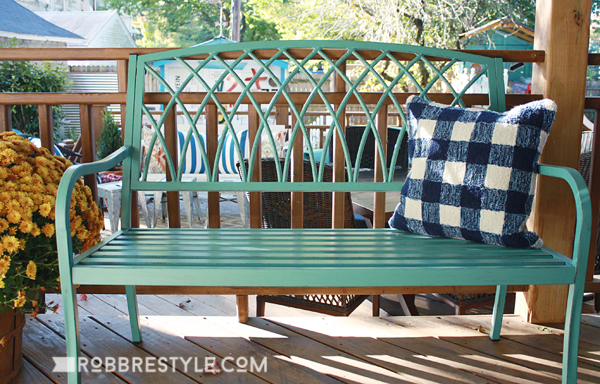 DIY Farmhouse Style Deck Makeover