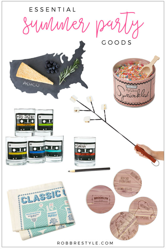 Essential Summer Party Goods Good Things