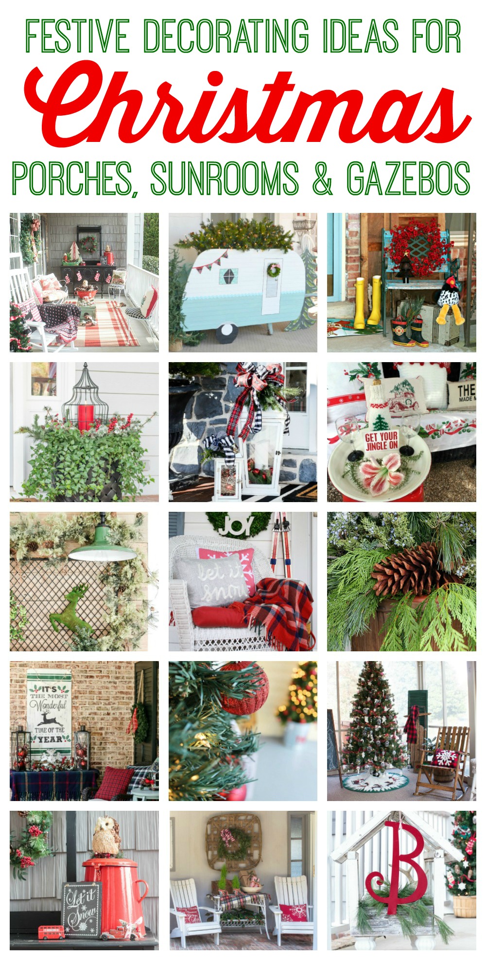 Christmas Porch Decorating Ideas