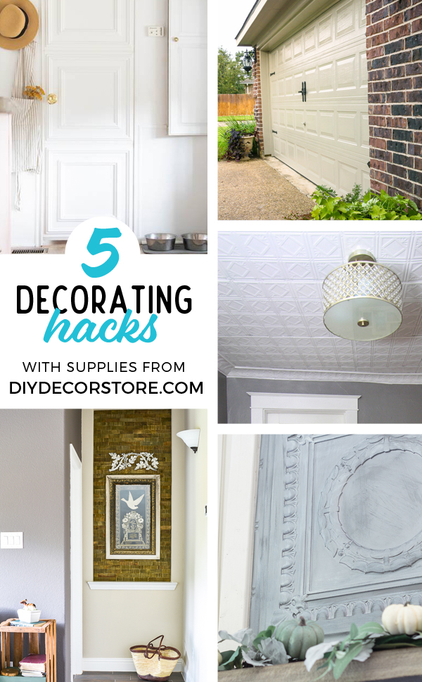 5 Decorating Hacks with DIY Decor Store