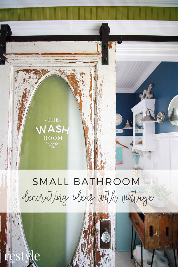 Small Bathroom Decorating Ideas with Vintage